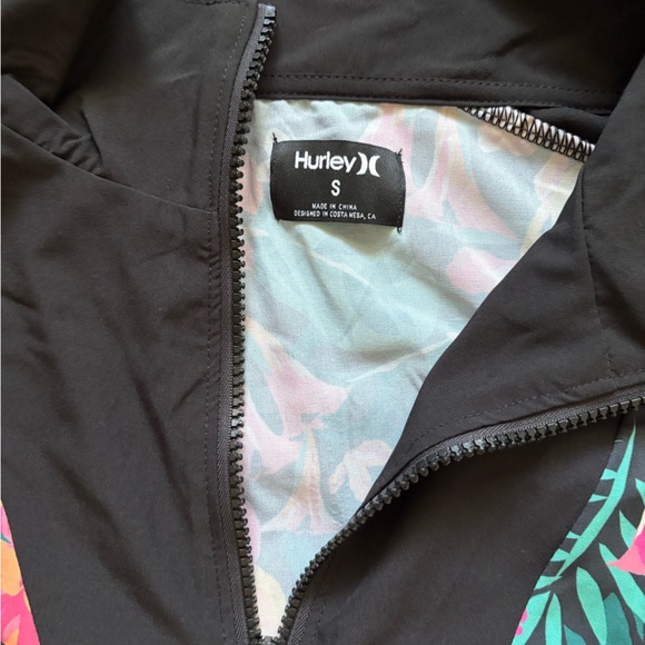 Hurley Black Floral Jacket - Picture 4 of 5